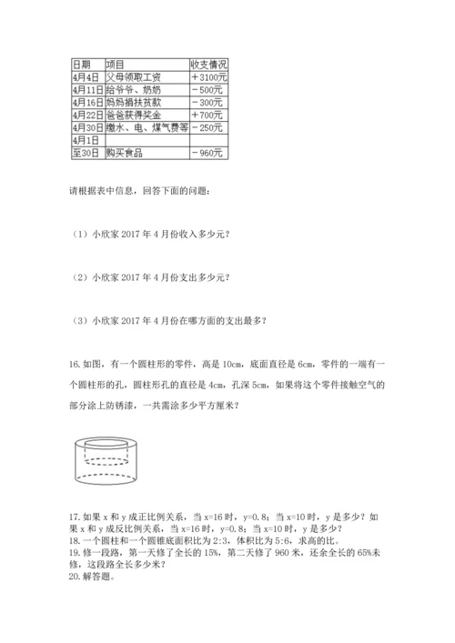 六年级小升初数学应用题50道含完整答案【名师系列】.docx