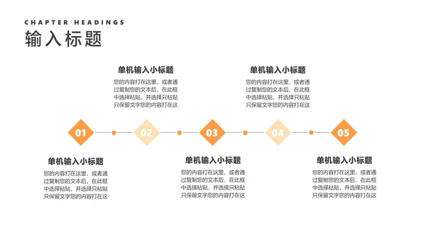 小清新橘色地球仪新学期课堂教师授课PPT模板