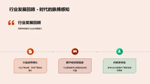 传媒业的昨今明