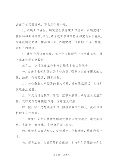 党建工作制度汇编.docx