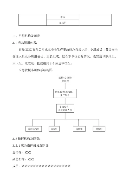 某公司生产安全事故应急救援预案DOC50页