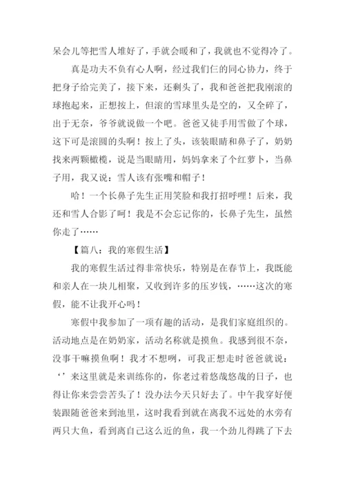寒假生活作文500字.docx