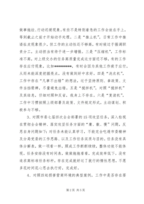 十大整风个人对照剖析材料.docx