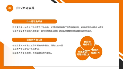 橙色简约风如何提高客户满意度PPT模版