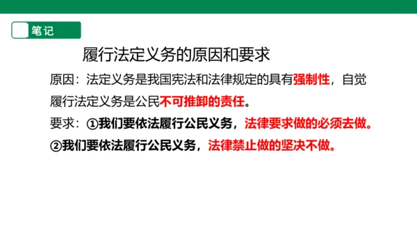 【大单元整体教学】依法履行义务课件