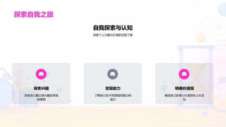 科学规划人生PPT模板