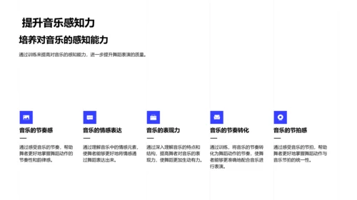 初中舞蹈技巧掌握PPT模板