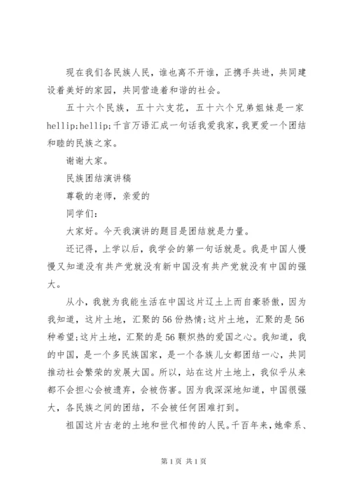 有关民族团结演讲稿 (2).docx