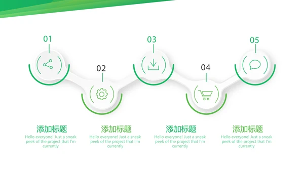 绿色时尚医药代表培训年终工作总结动态PPT