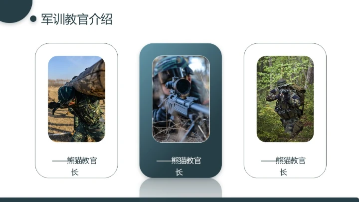 大学新生军训动员大会流程活动策划方案PPT模版