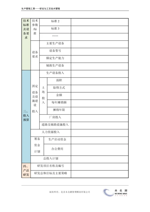 新产品开发计划表（含产品分析、市场分析、预算、效益分析等）.doc.docx