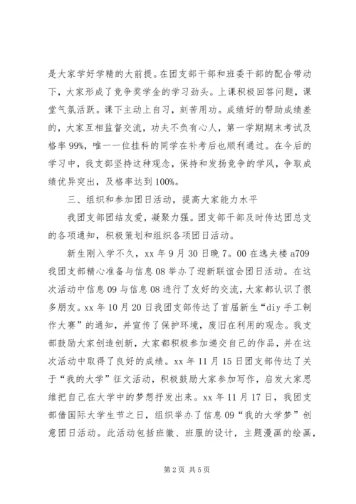 优秀团支部申请材料 (10).docx