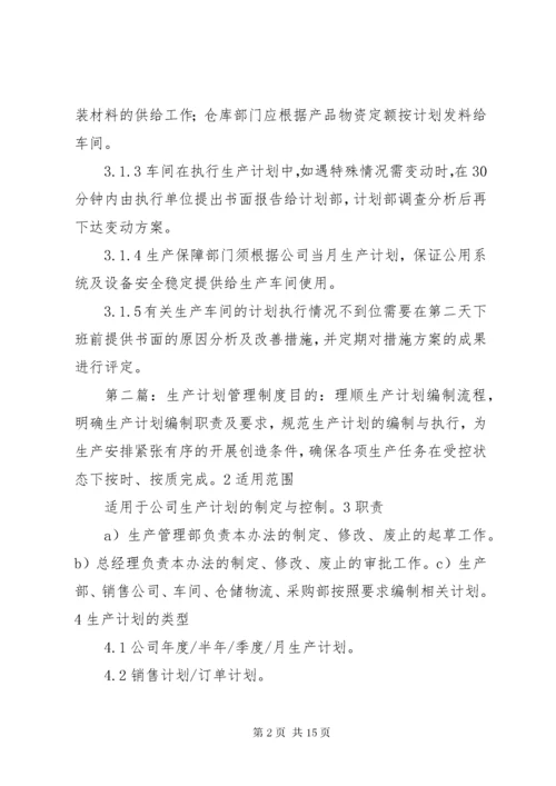 生产计划管理制度 (7).docx