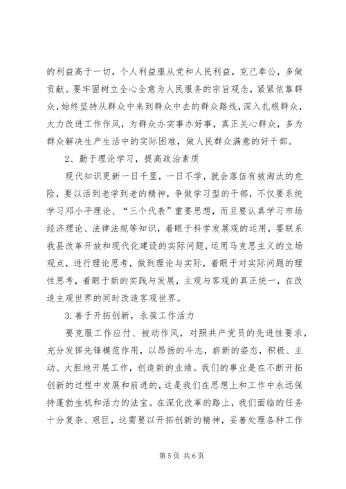 学习杨善洲个人事迹党性分析报告.docx