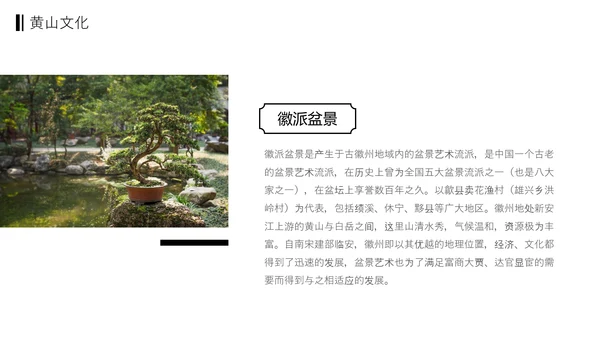 黄山印象黄山名山旅游PPT模板