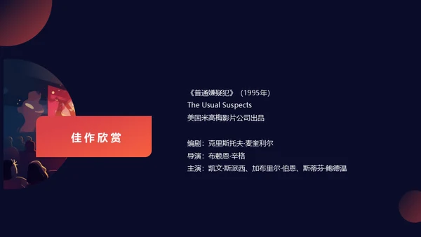 影视欣赏分析课件，悬疑片《影像迷宫》通用PPT
