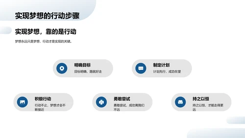 新学年规划分享PPT模板