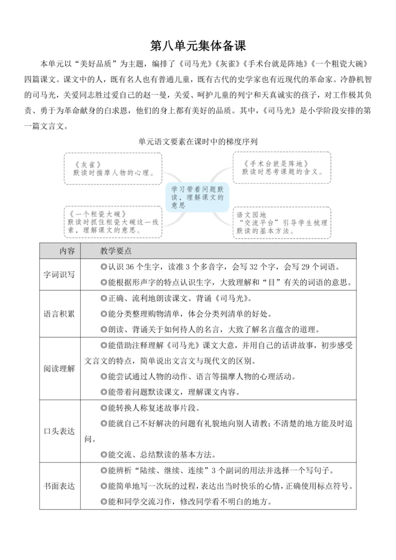 24.司马光   教学设计