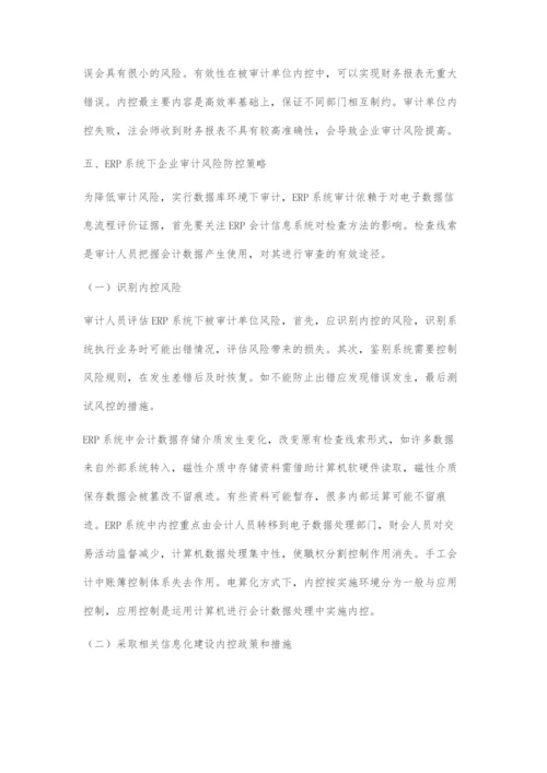 ERP系统下审计风险及其防控策略.docx