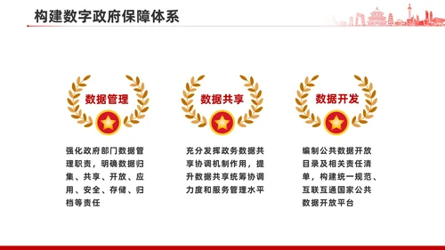 关于加强数字政府建设的指导意见PPT课件模板