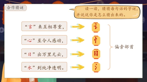 【核心素养】部编版语文一年级下册-识字4. 猜字谜 第2课时（课件）
