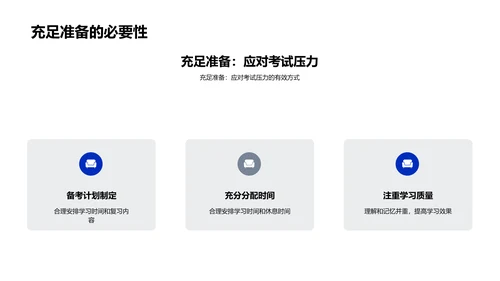 备考策略讲座PPT模板