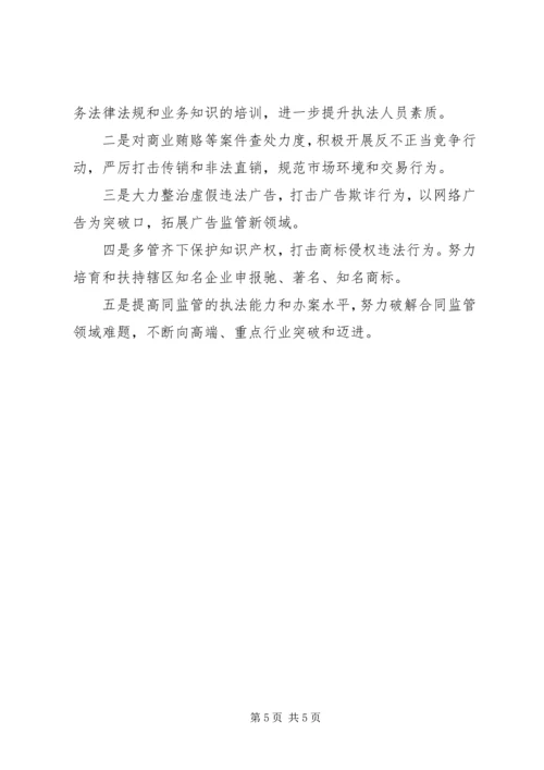 市场监督管理局XX年工作计划 (5).docx