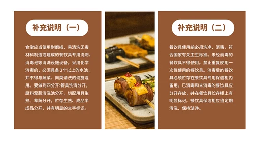 学校食堂食品安全卫生知识培训通用PPT模板