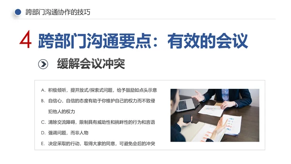 企业培训员工团队管理跨部门沟通协作PPT