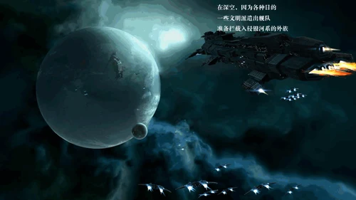 人类进化之路科幻故事通用PPT模板