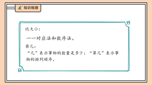 【课堂无忧】人教版一年级上册2.2 比大小、第几（课件）(共34张PPT)