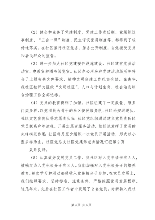 社区党总支社区党建示范点情况汇报 (6).docx
