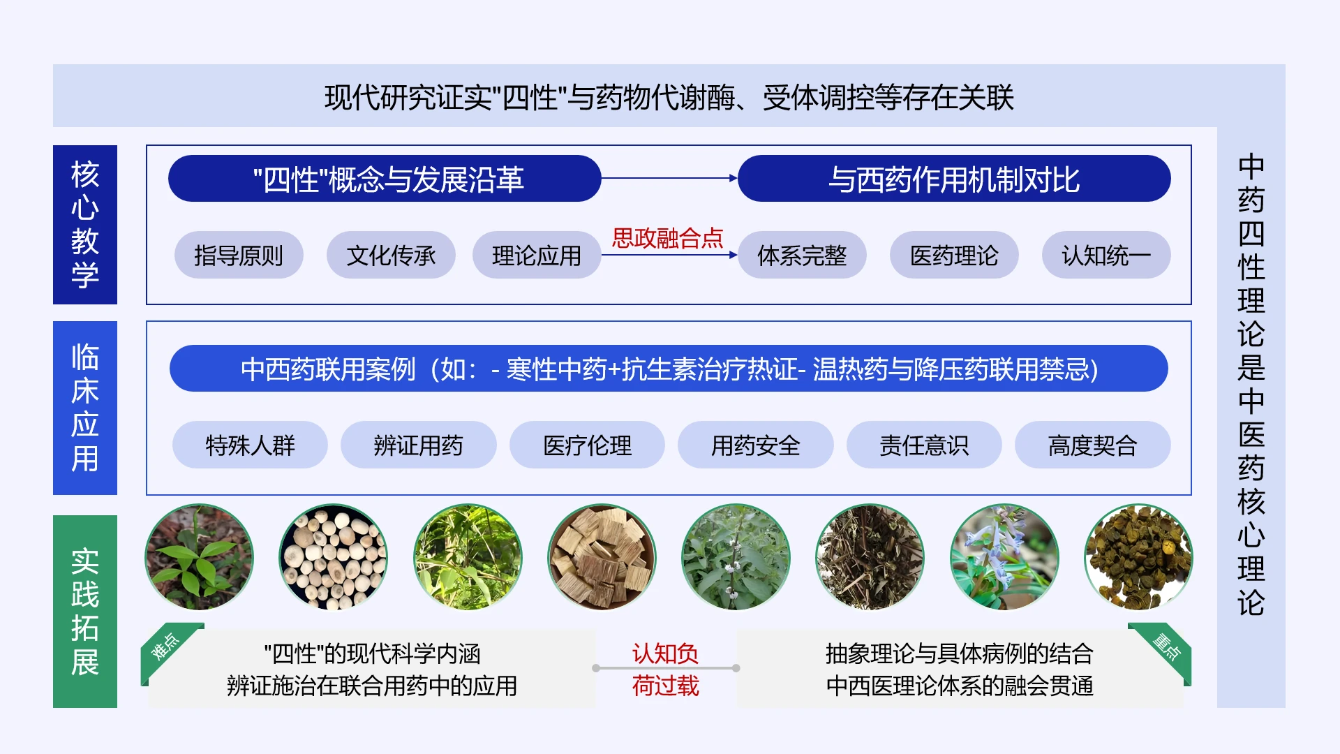 高级蓝色教学实施框架教学内容设计