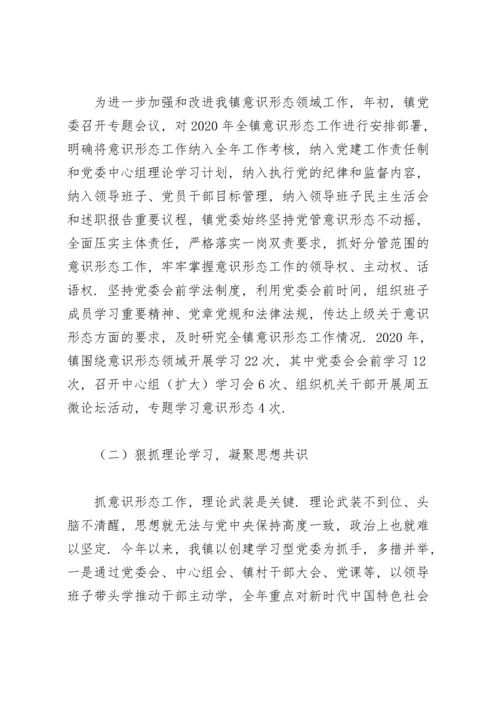 乡镇意识形态工作责任制落实情况.docx