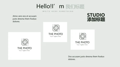 文艺小清新公司产品介绍宣传通用PPT动态模板