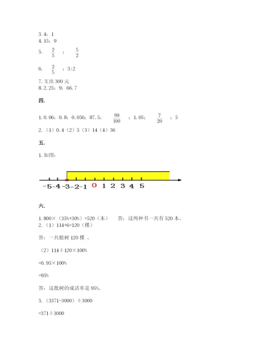 辽宁省【小升初】2023年小升初数学试卷有精品答案.docx