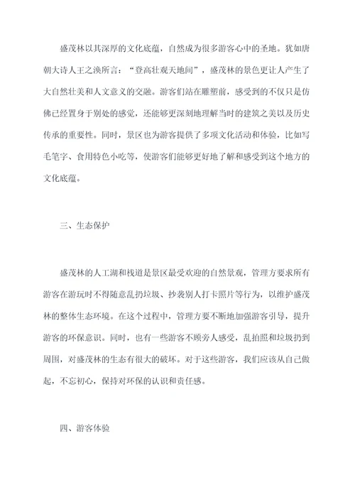 盛茂林心得体会