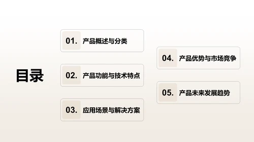 橙色摄影风通用行业产品介绍PPT模板