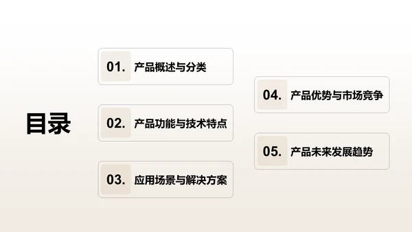 橙色摄影风通用行业产品介绍PPT模板