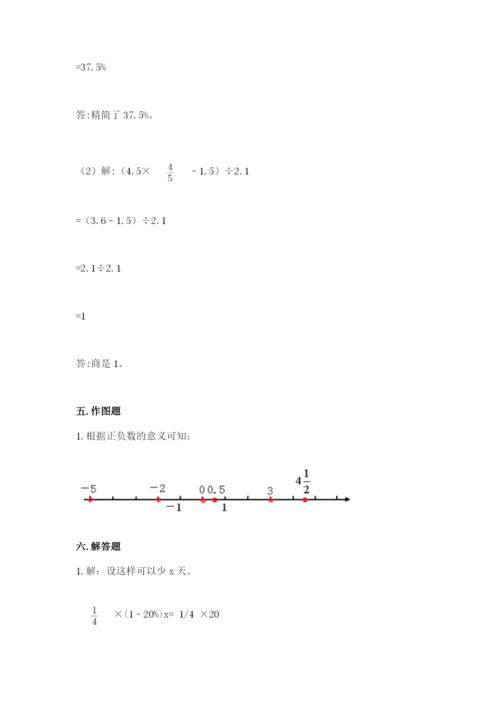 小升初六年级期末试卷【培优】.docx