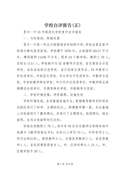 学校自评报告(正) (2).docx