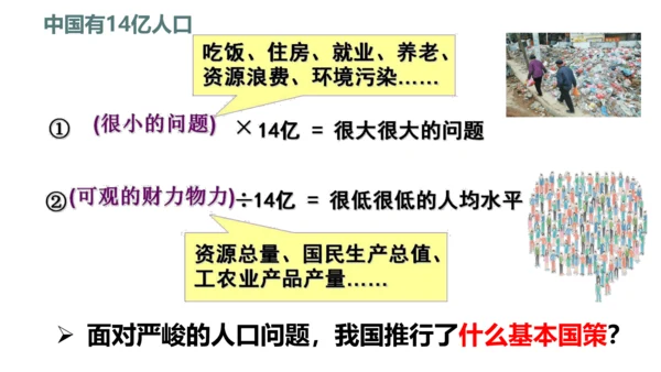 6.1正视发展挑战课件(共32张PPT)