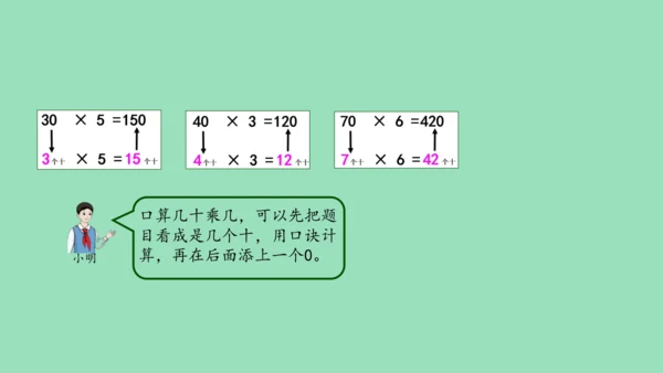 （2023秋新插图）人教版三年级数学上册 6-1 多位数乘一位数口算乘法（第1课时）（课件）(共37