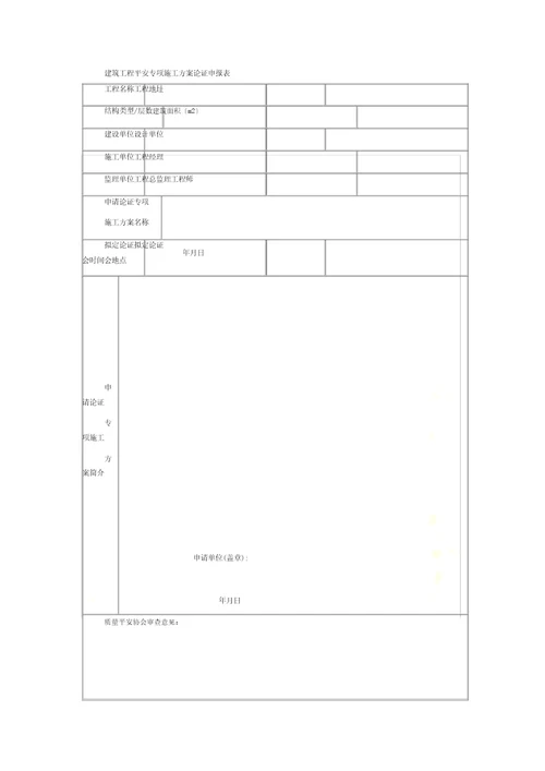 济南市建筑工程安全专项施工方案编制审查及专家论证实施细则