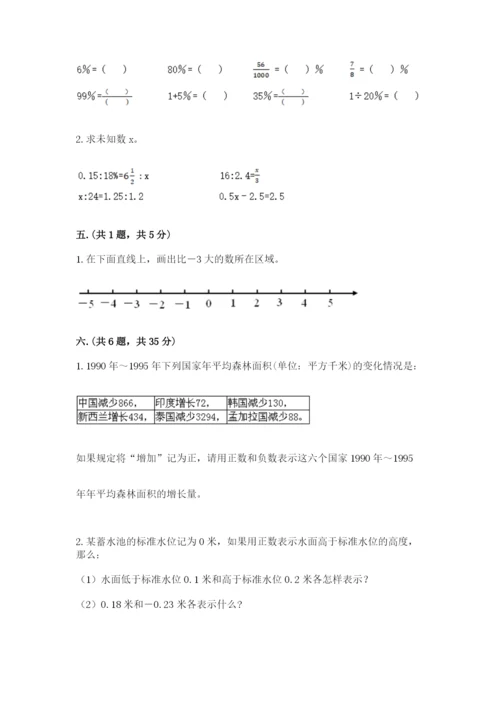 辽宁省【小升初】2023年小升初数学试卷【真题汇编】.docx