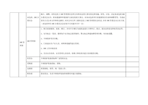 SHE管理标准体系清单.docx