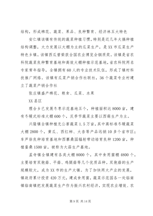 蔬菜大棚实施方案 (2).docx