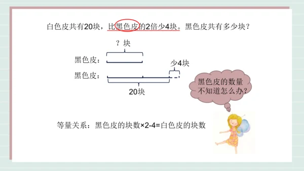 用方程解决问题 例7