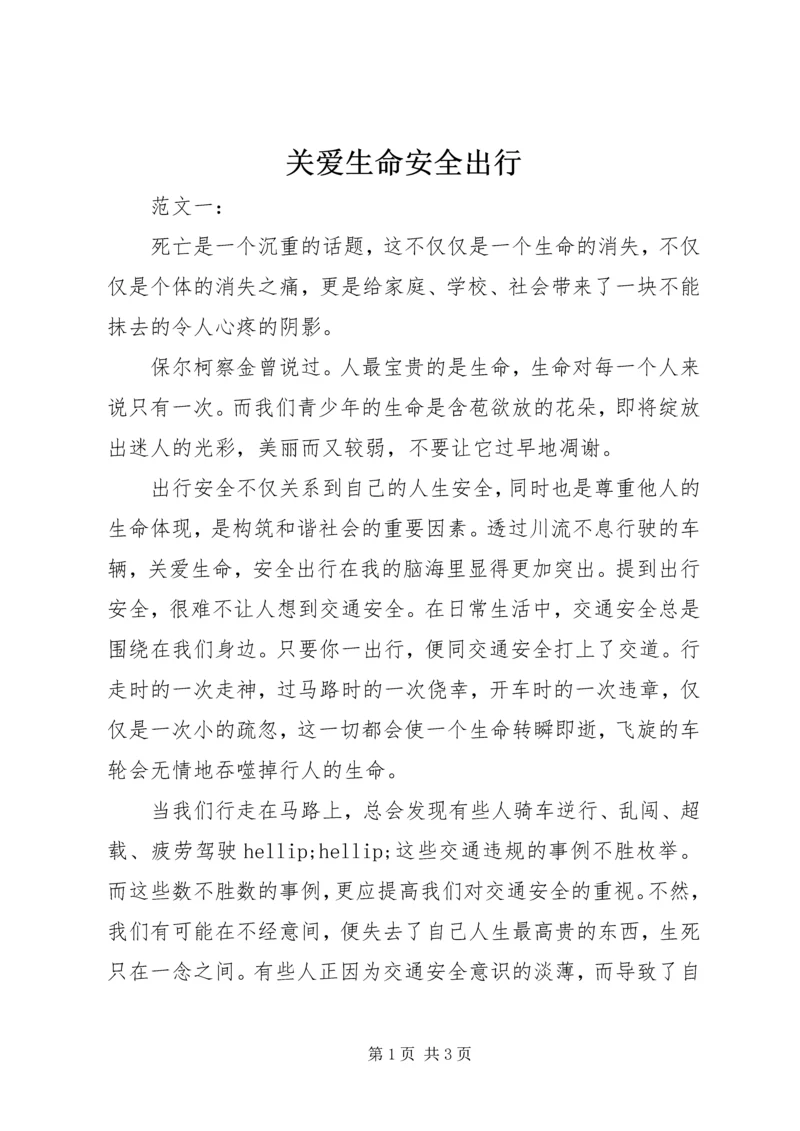 关爱生命安全出行 (5).docx