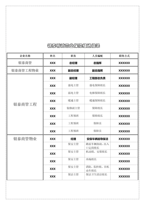 开业前安保方案模板.docx